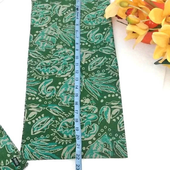 PETER HOE Decorative Table Napkins and Ring Holders 4 Pc Set Green  21"x21" NWOT - Picture 8 of 9